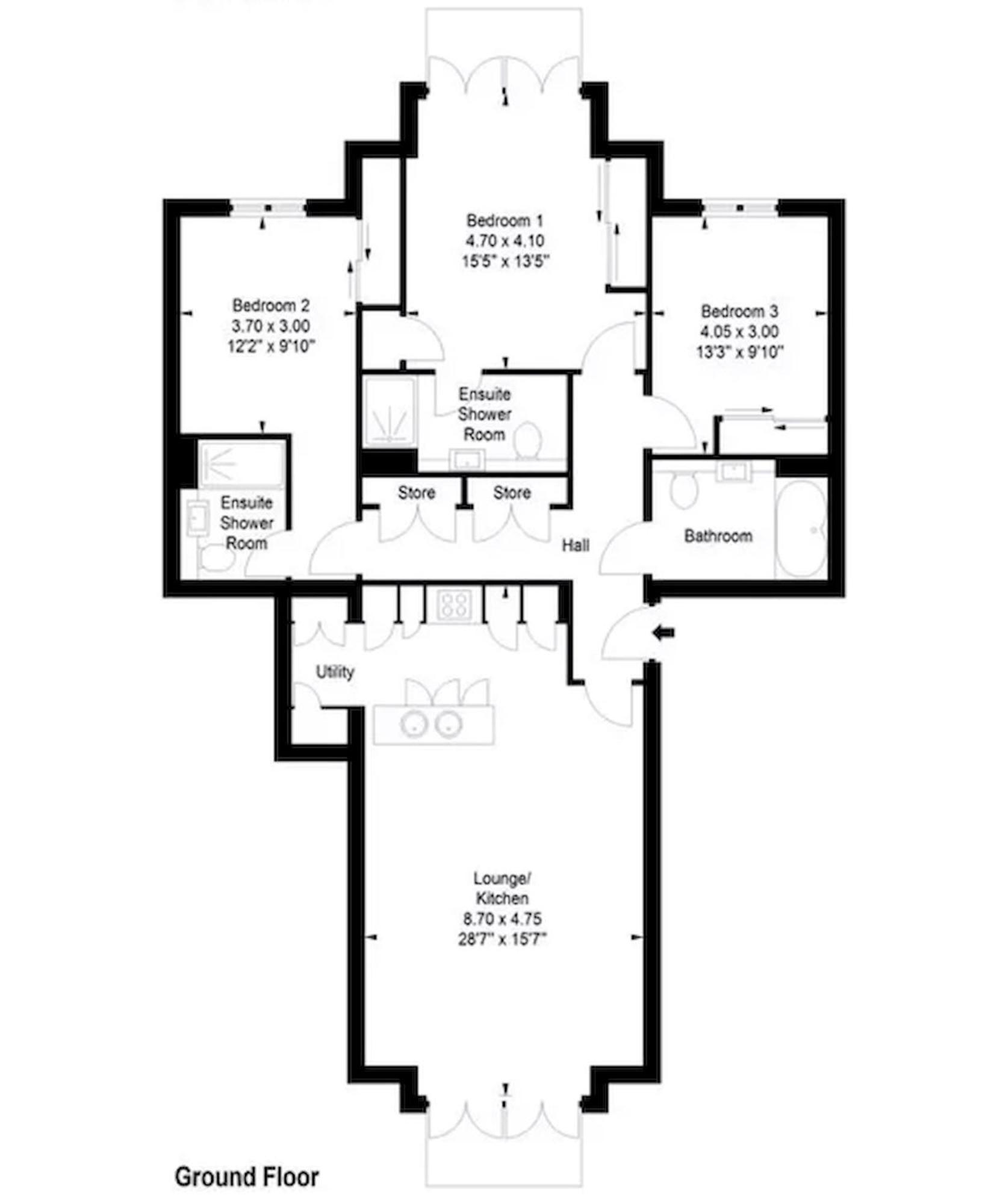 New Park Place Apartments - No 15 圣安德鲁斯 外观 照片
